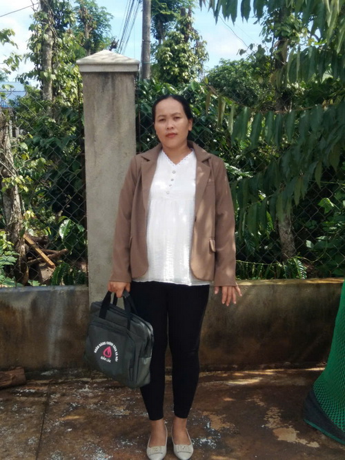 Gương phụ nữ với công tác quản lý vốn ngân hàng chính sách xã hội của Hội LHPN thị trấn Buôn Trấp